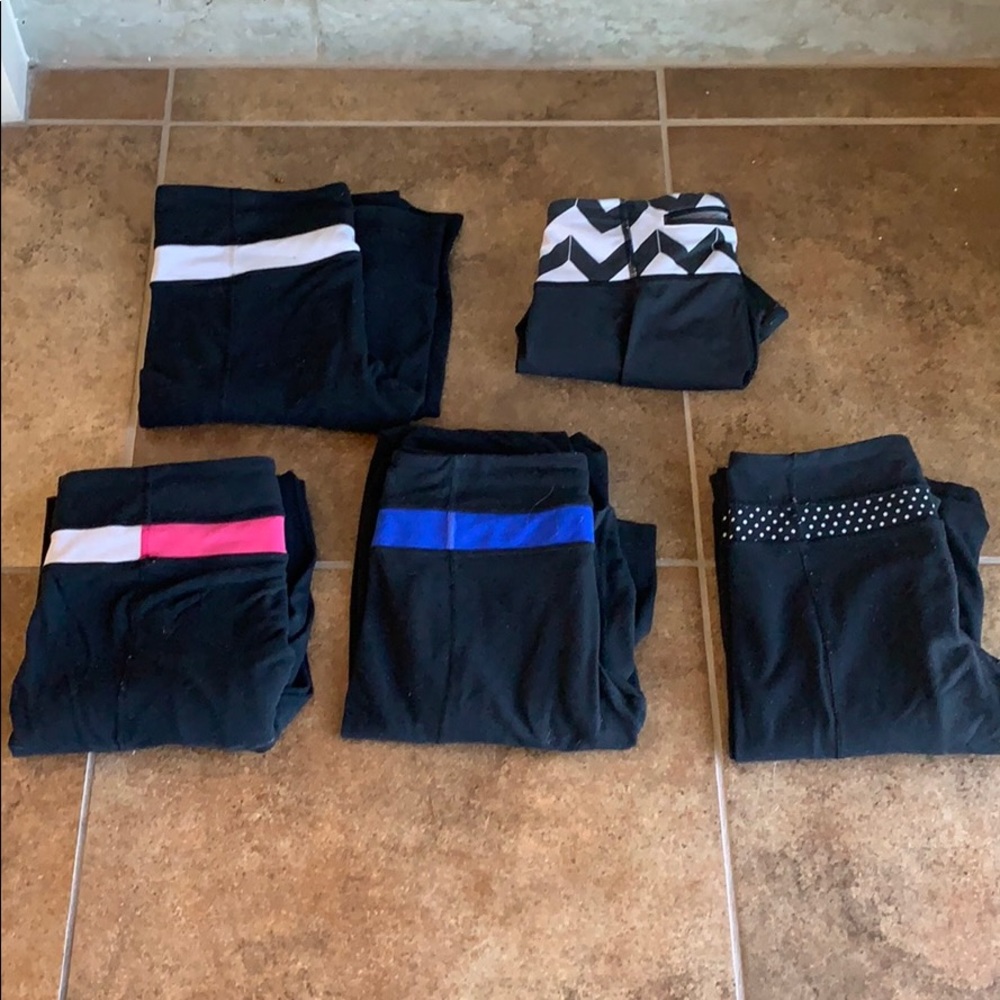 5 Pairs of LuluLemon Pants